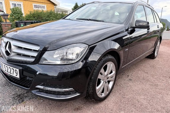 2011 Mercedes-Benz C-Klasse, C180 T, 168820km, Automat, Cruisekontroll, S+V dekk, REPARASJONSOBJEKT