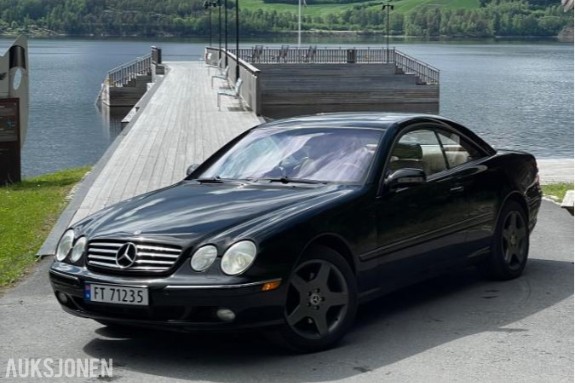 2000 Mercedes-Benz  CL500 5.0 306hk Premium lydanlegg soltak cruisekontroll seter m memory eu ok 05.2028