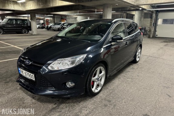 2013 Ford Focus 1.0 Bensin 125hk Sport, Cruisekontroll, EU ok til 08.2027