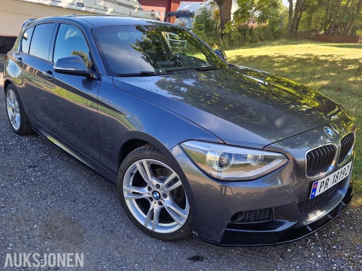 2013 BMW 1-serie 118d, 184000km, Automat, Sportsseter, S+V dekk