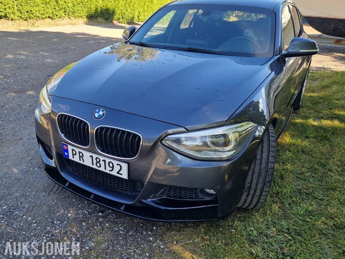 2013 BMW 1-serie 118d, 184000km, Automat, Sportsseter, S+V dekk