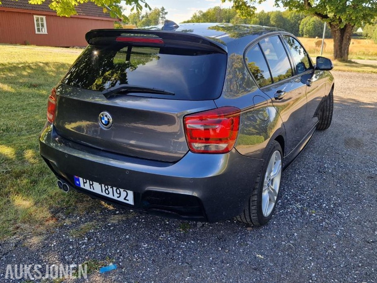 2013 BMW 1-serie 118d, 184000km, Automat, Sportsseter, S+V dekk