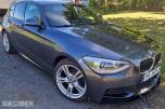 2013 BMW 1-serie 118d, 184000km, Automat, Sportsseter, S+V dekk
