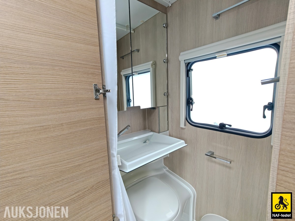 2020 ADRIA ADORA 593 UP - ALDE - DOBBELTSENG - DUSJ - KJØLESKAP M/FRYS