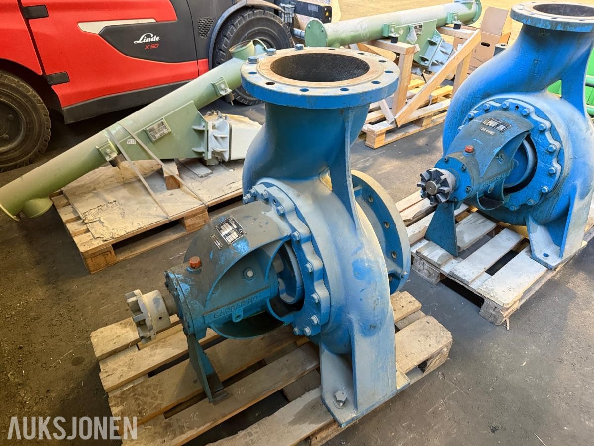 2013 - Garbarino MU 250-400 industripumpe – ca. 600 m³/t – 980 rpm
