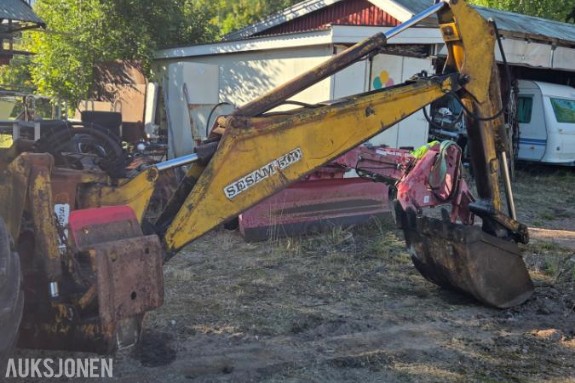 1971 Sesam 500 graveaggregat for traktor