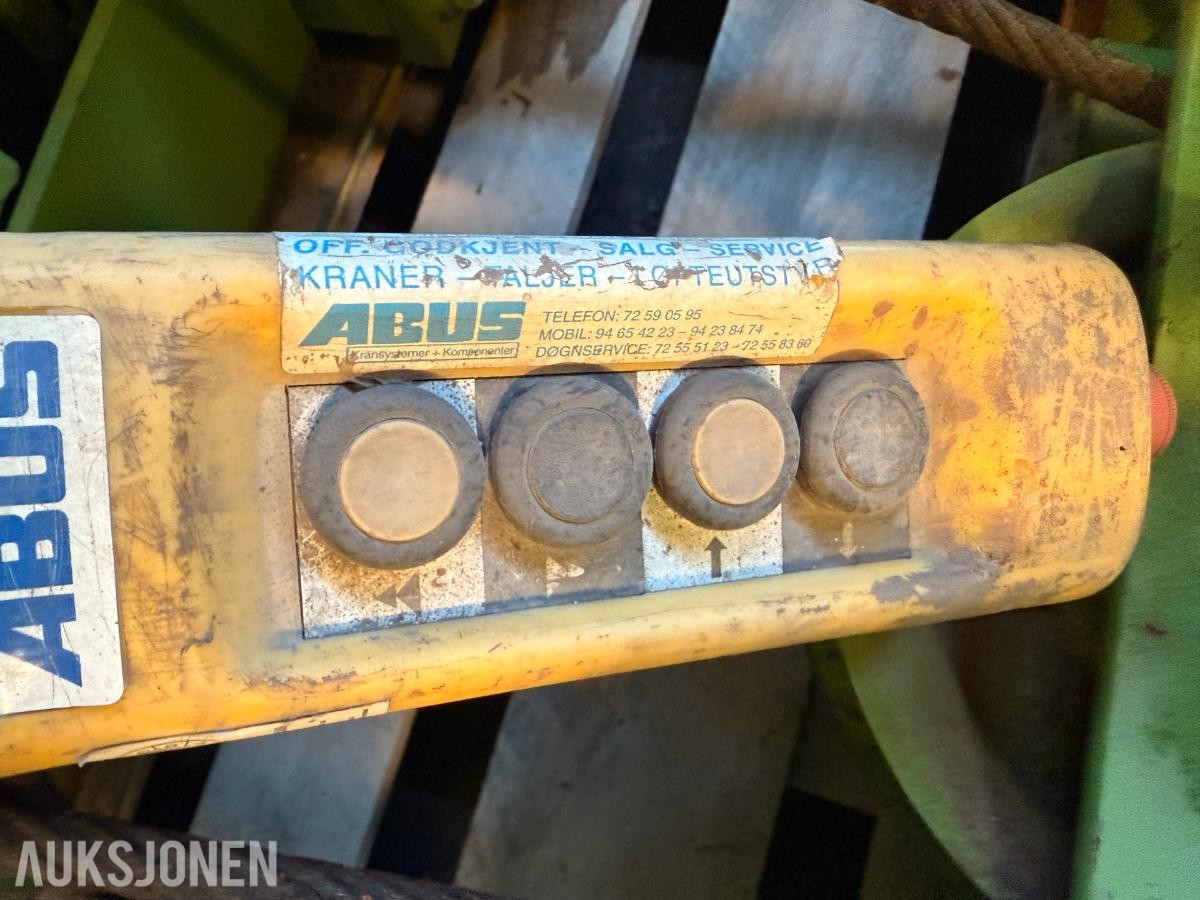 STAHL Elektrisk traversvogn / wiretalje med 2 løfteverk