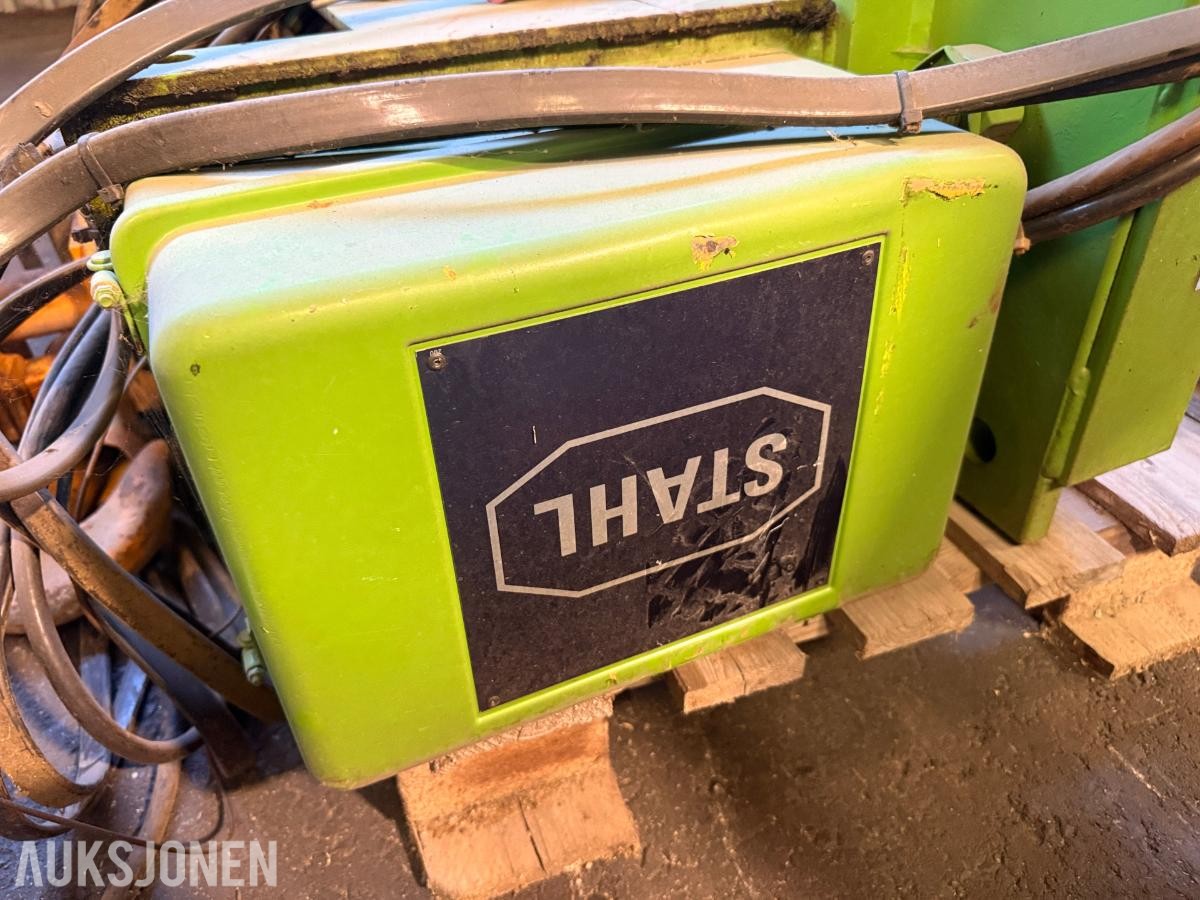 STAHL Elektrisk traversvogn / wiretalje med 2 løfteverk