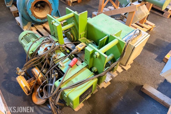 STAHL Elektrisk traversvogn / wiretalje med 2 løfteverk
