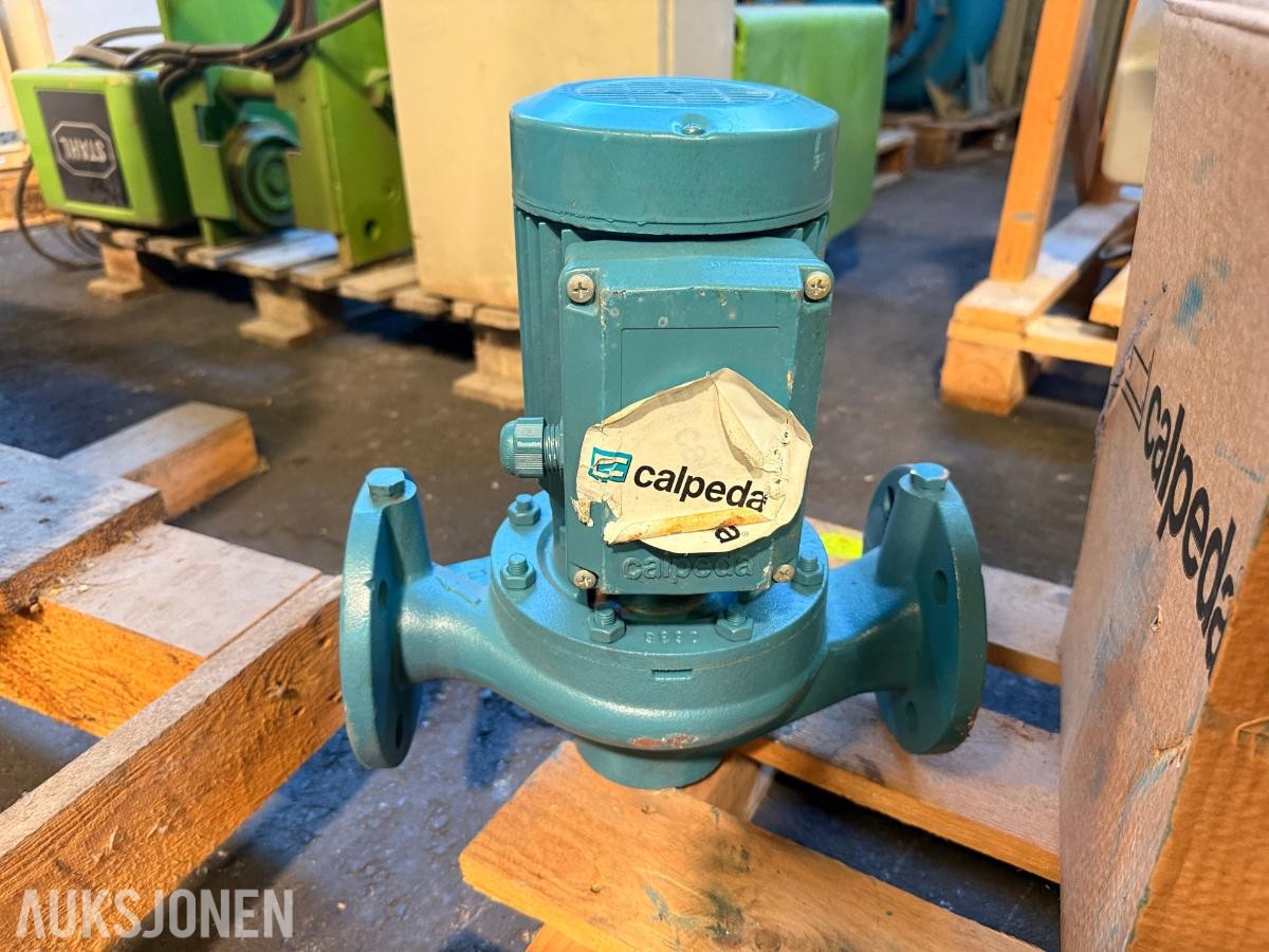 Calpeda 3 stk. NRM 50D/A in-line sirkulasjonspumper – DN50 – 230V