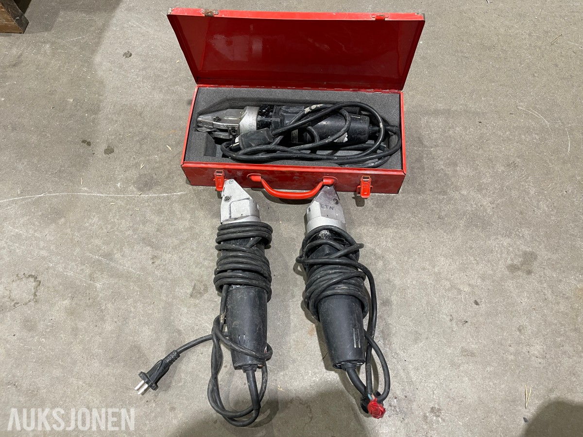 Kasse med makita verktøy