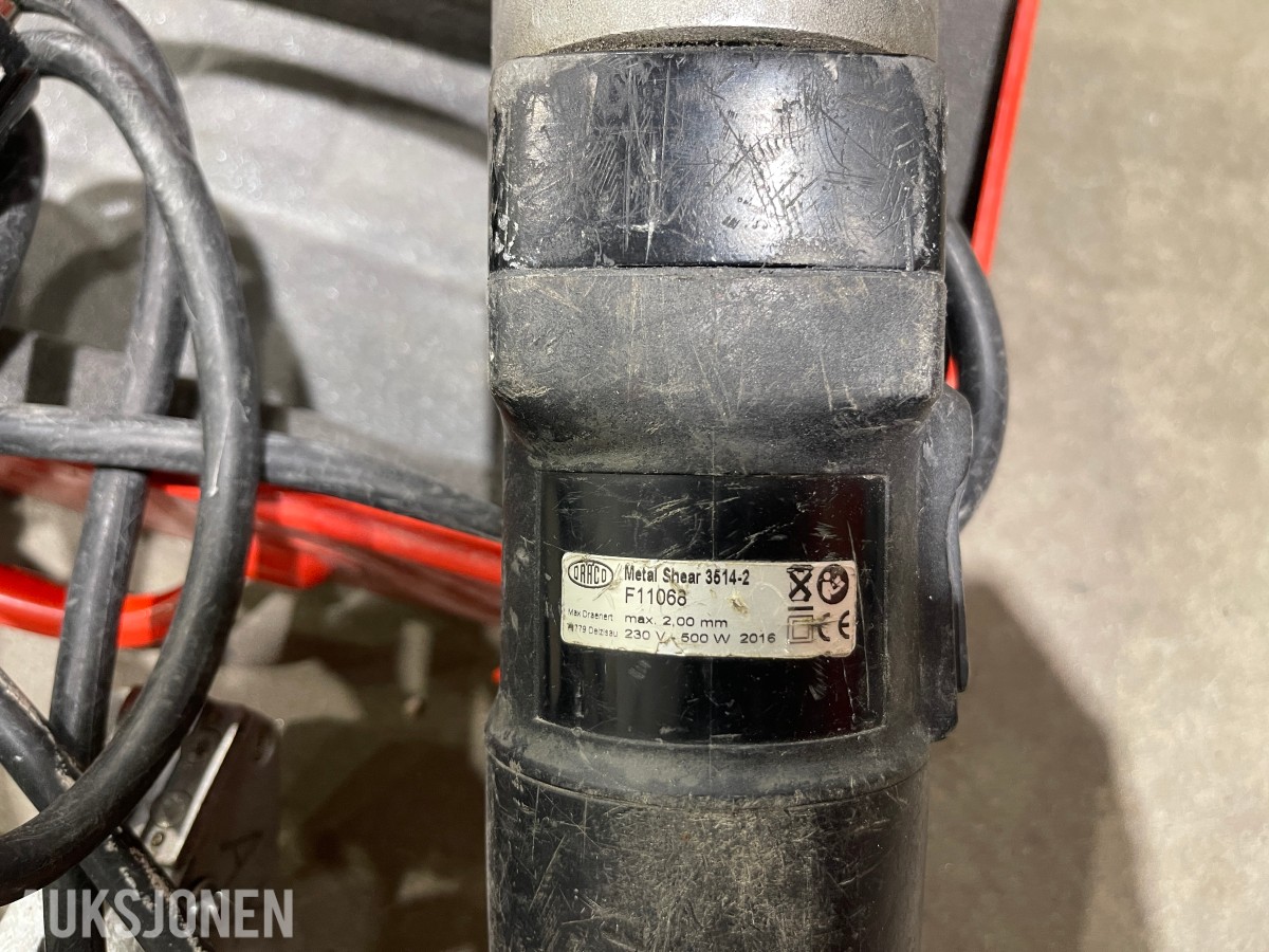 Kasse med makita verktøy