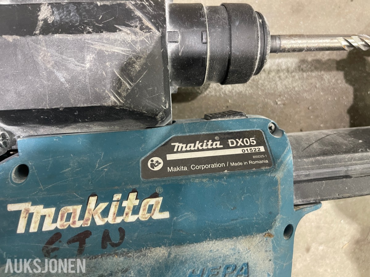 Kasse med makita verktøy
