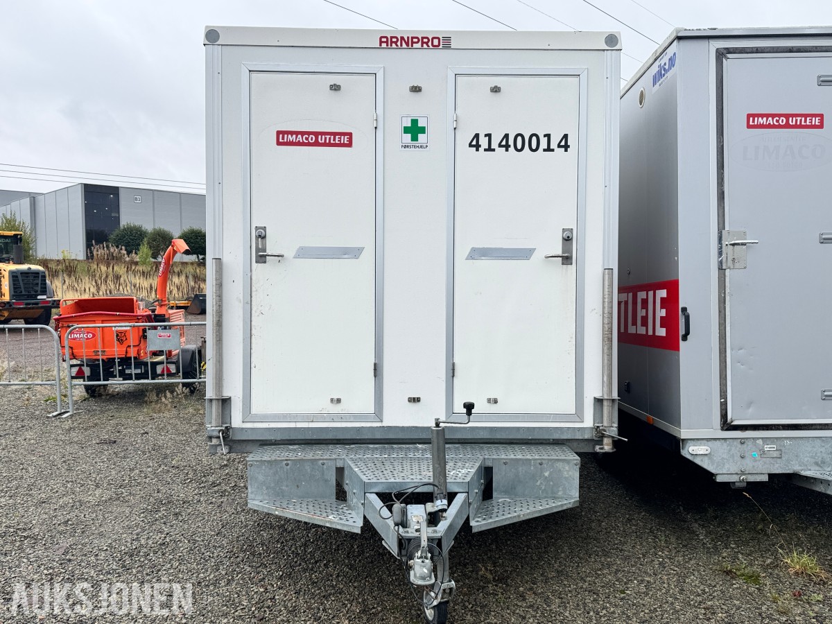 ARNPRO mannskapsbrakke med WC