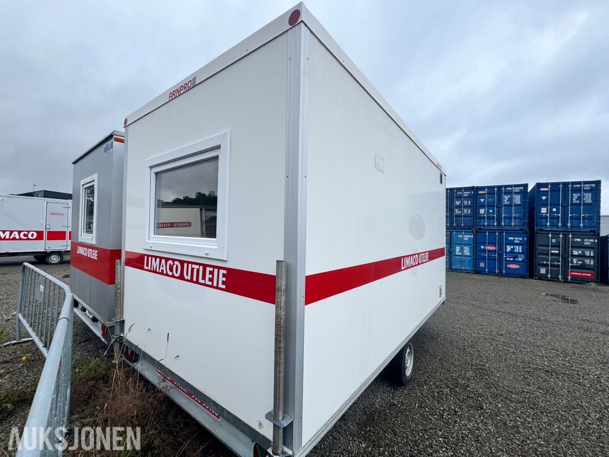 ARNPRO mannskapsbrakke med WC
