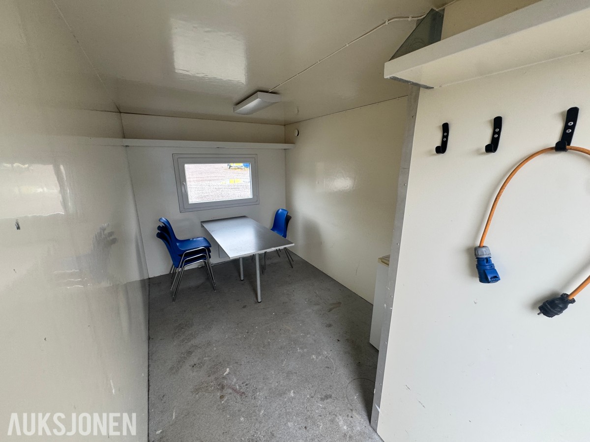 ARNPRO mannskapsbrakke med WC