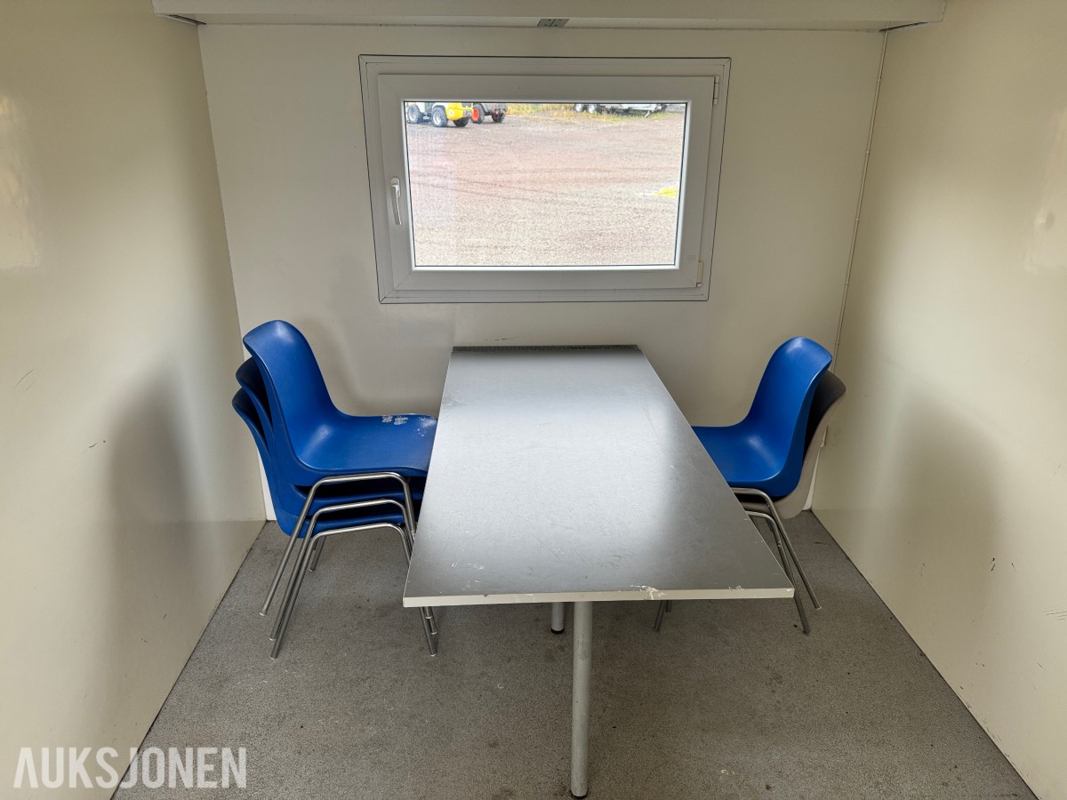 ARNPRO mannskapsbrakke med WC