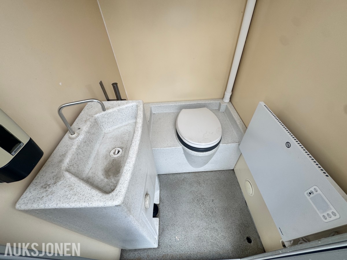 ARNPRO mannskapsbrakke med WC