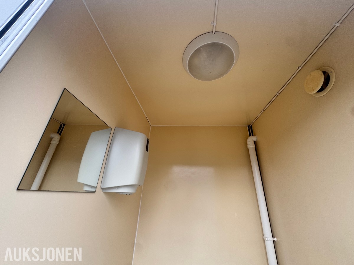 ARNPRO mannskapsbrakke med WC