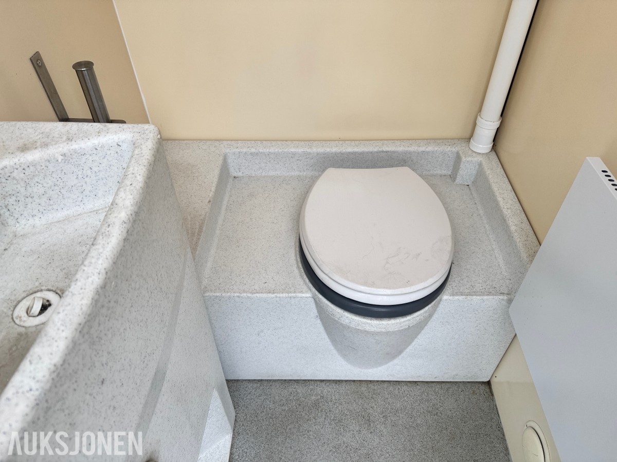 ARNPRO mannskapsbrakke med WC