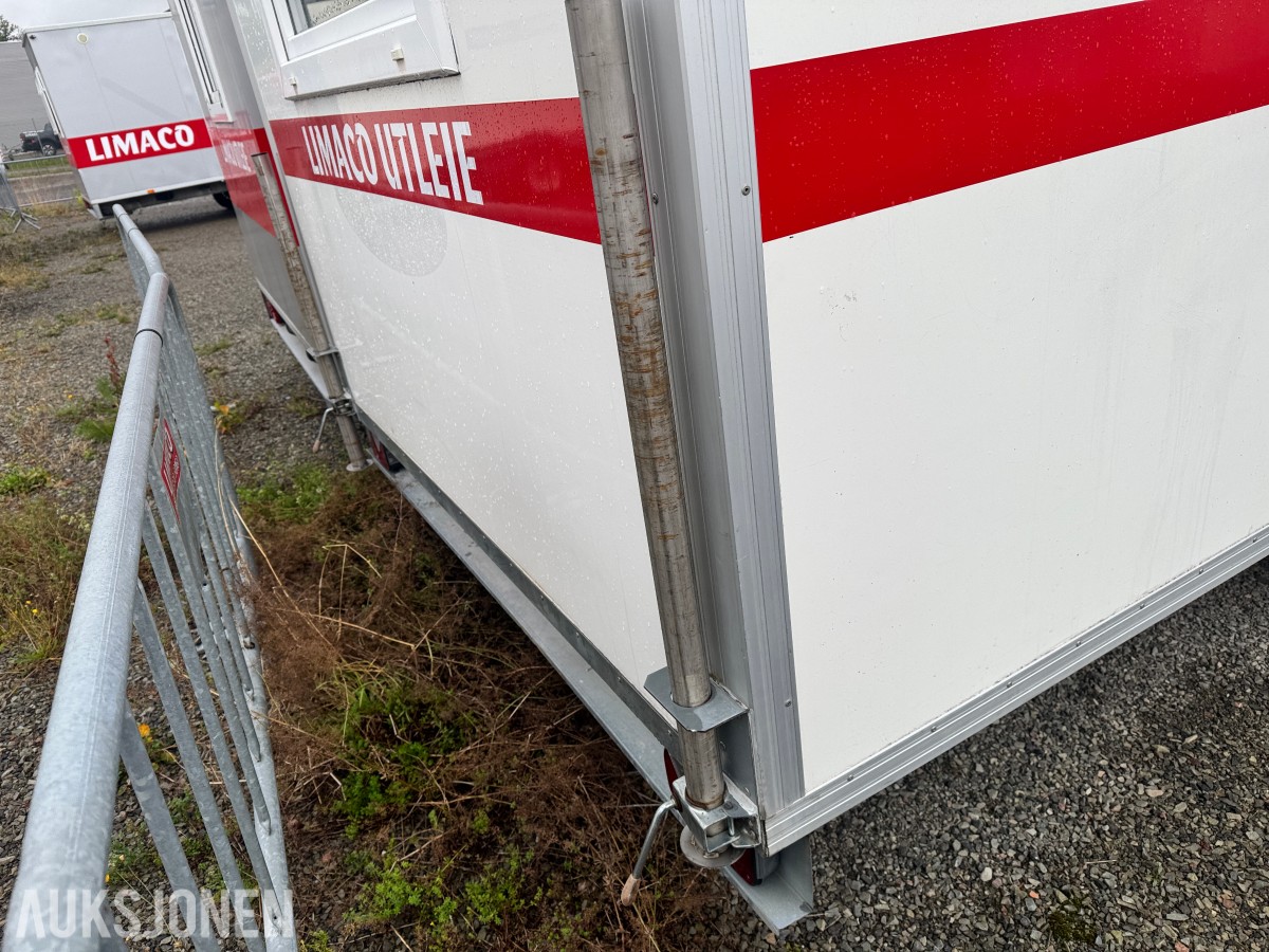 ARNPRO mannskapsbrakke med WC