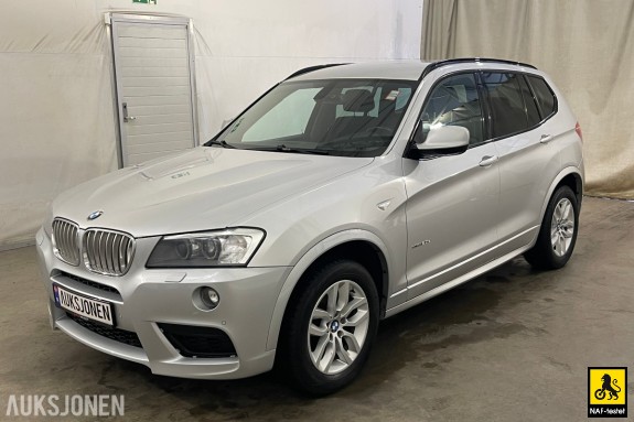 2012 BMW X3 XDRIVE20D 184 HK AUT M-SPORT HENGERFESTE HEAD-UP CRUISE 