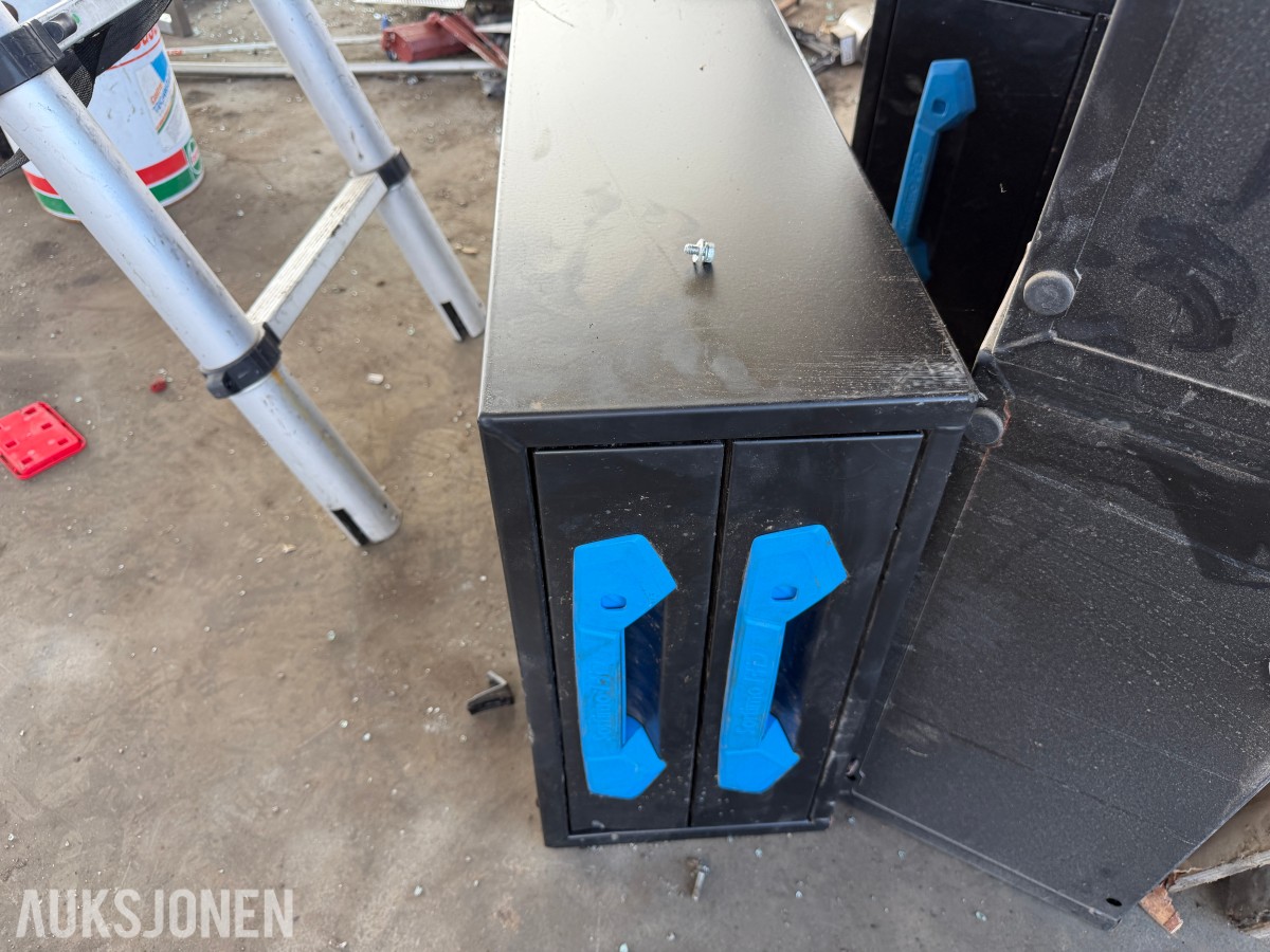 Sortimo HD varebilinnredning - skuffemoduler