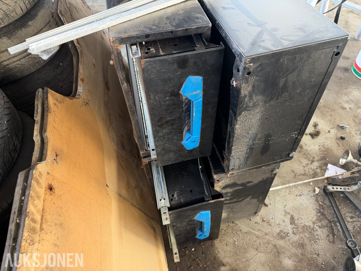 Sortimo HD varebilinnredning - skuffemoduler
