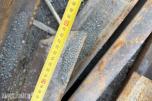 Togskinne ca. 4,8 meter - vignolprofil - profilhøyde omtrent 12 centimeter