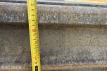 Togskinne ca. 4,8 meter - vignolprofil - profilhøyde omtrent 12 centimeter