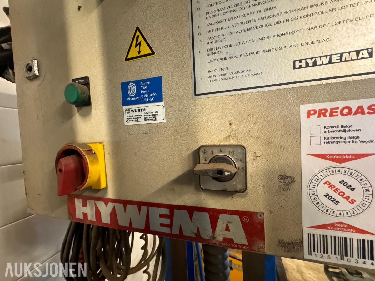 HYNEWA - Løftesøyle for lastebil SK 4A3- F/N