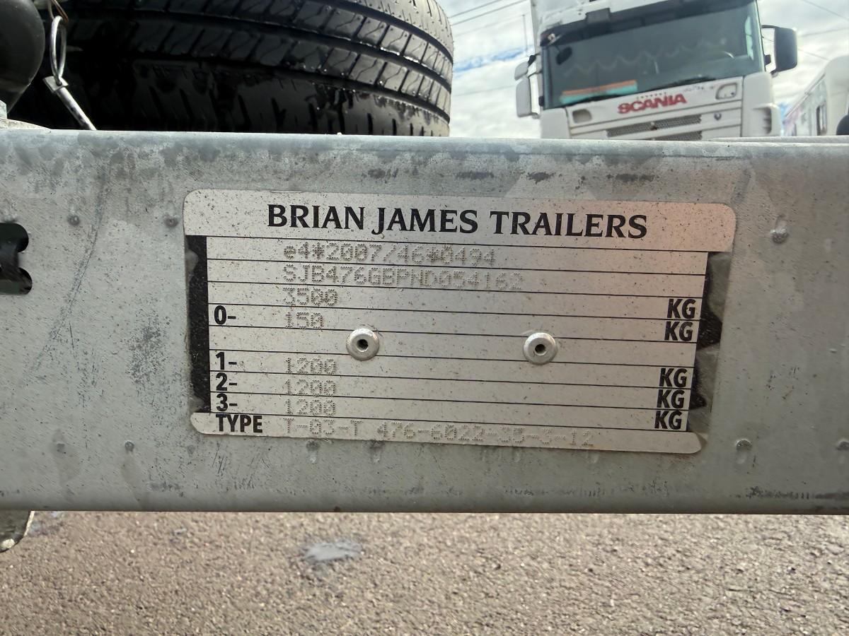 2025 Brian James Trailers CarGo Connect 476 - 3500 kg - 3 aksler