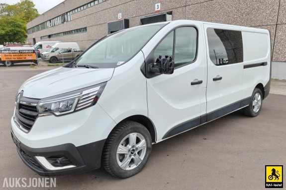 2025 Renault Trafic 2,0 DCI 150 HK L2 AUT HENGERFESTE LED KAMERA SKYVEDØRER