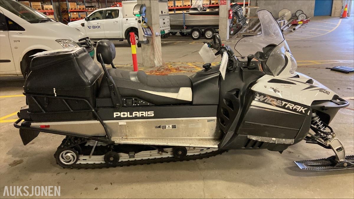 2015 Polaris 600 Widetrack Snøscooter, rep. objekt
