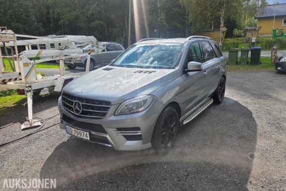 2012 Mercedes-Benz ML 350 BLUETEC 3.0 258hk 4MATIC AUTOMAT ADAPTIV CRUISEKONTROLL HENGERFESTE S+V DEKK EU OK 10.2027
