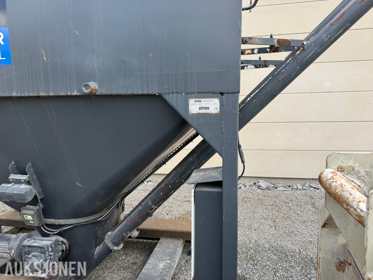 2015 AHLM TB10-2X SO SILO FOR BETONG OG TØRRMATERIALER