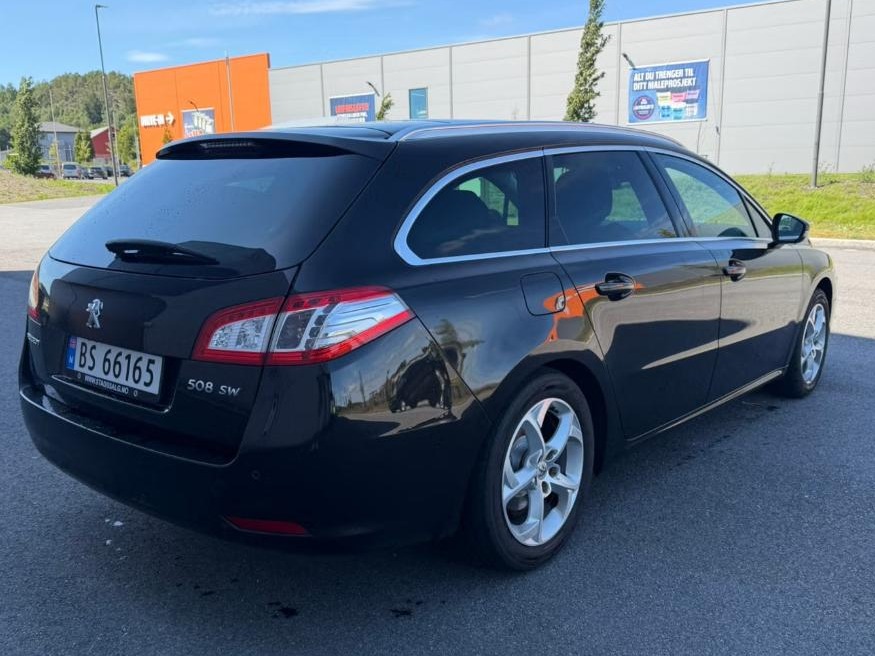 2013 Peugeot 508 1.6-156, Automat, S+V dekk, EU OK til 02.2028, Reparasjonsobjekt