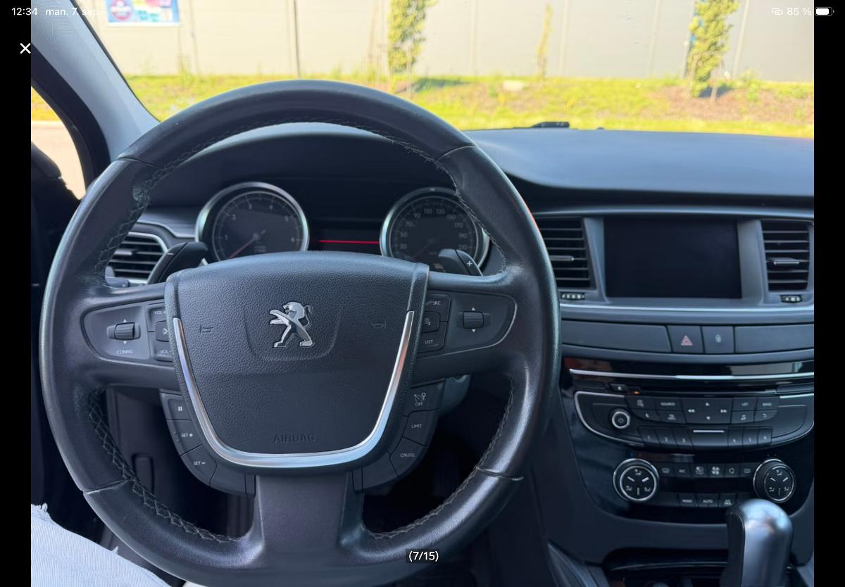 2013 Peugeot 508 1.6-156, Automat, S+V dekk, EU OK til 02.2028, Reparasjonsobjekt