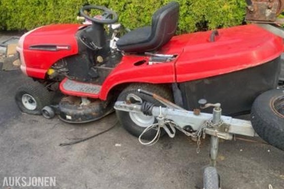 2010 Jonsered LT2217CMA 16,5 HK med KOVA LH1005 / RB 1000 feiemaskin