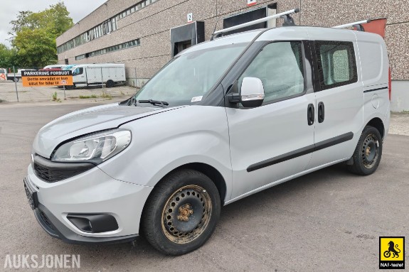 2019 Fiat Doblo Cargo 1,3 95 HK HENGERFESTE AC CRUISE SKYVEDØRER 