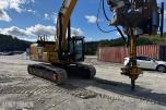 Cat 330F L MED BORERIGG OG SPUNTEAGGREGAT