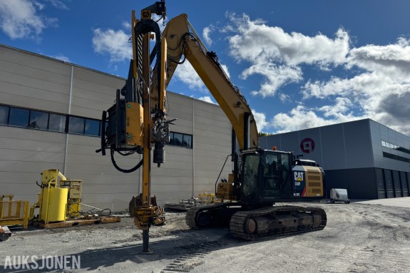 Cat 330F L MED BORERIGG OG SPUNTEAGGREGAT