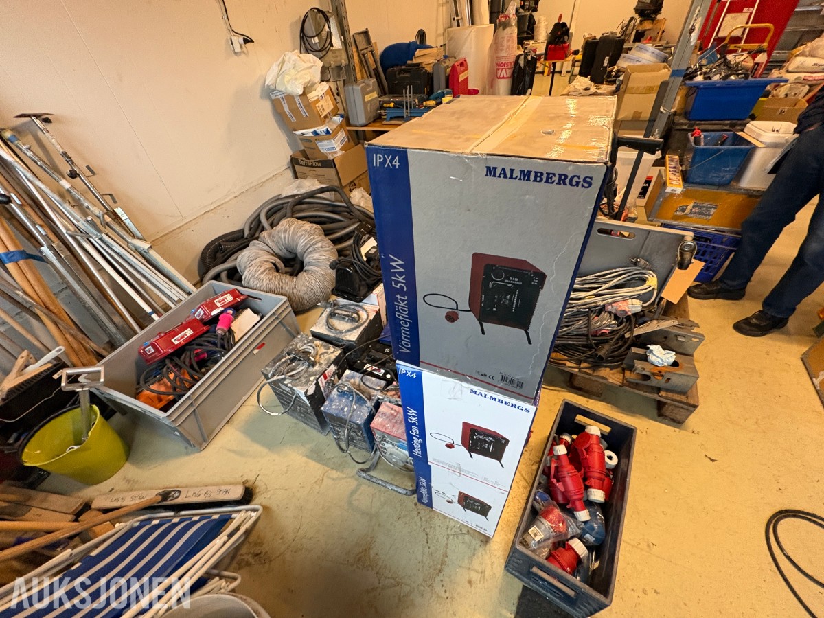 Vifter, lamper og stikkontakter