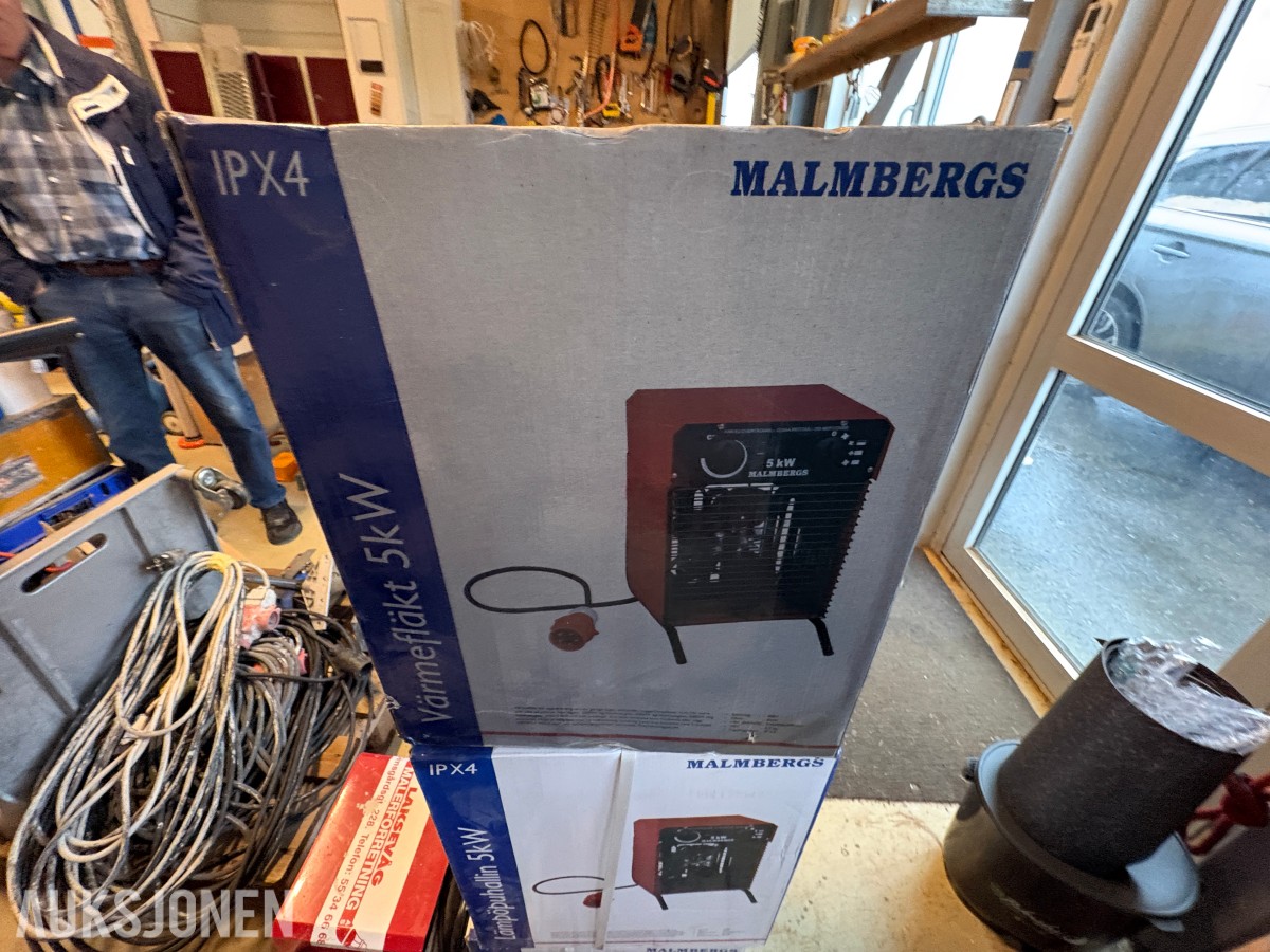 Vifter, lamper og stikkontakter