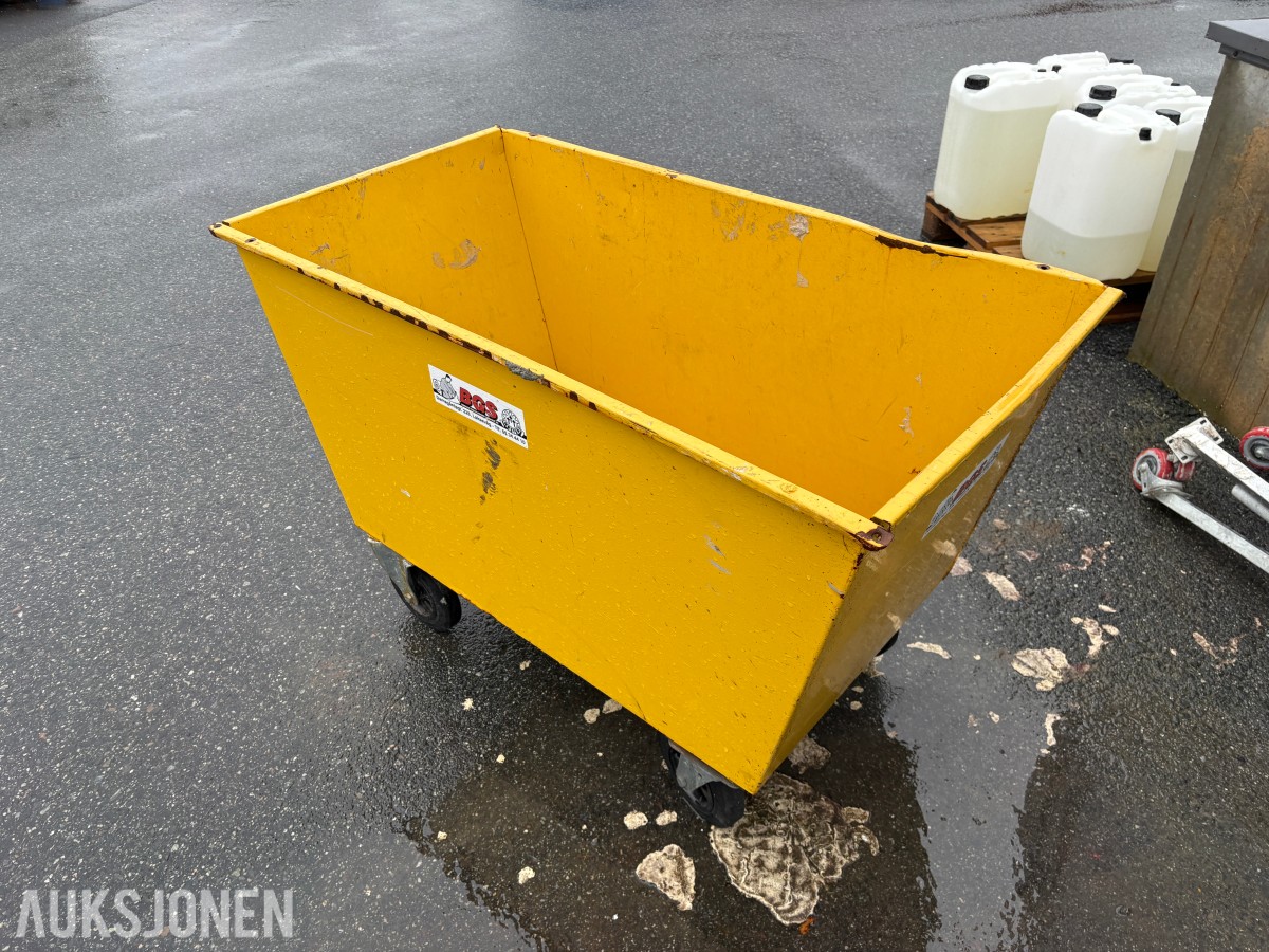 Avfallsbeholder på hjul