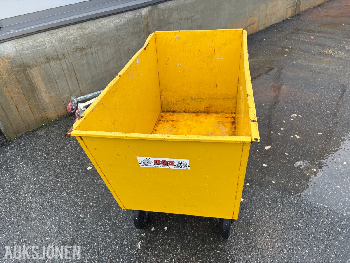 Avfallsbeholder på hjul