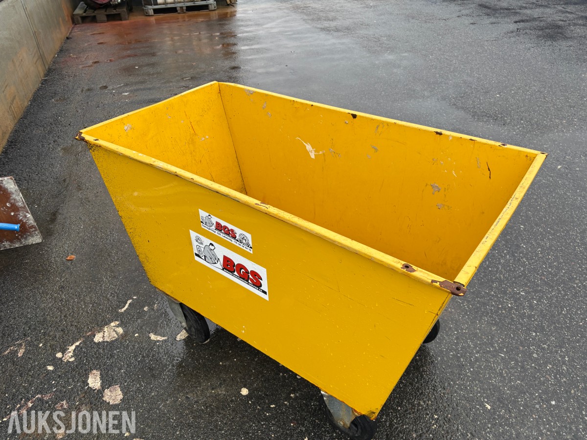 Avfallsbeholder på hjul