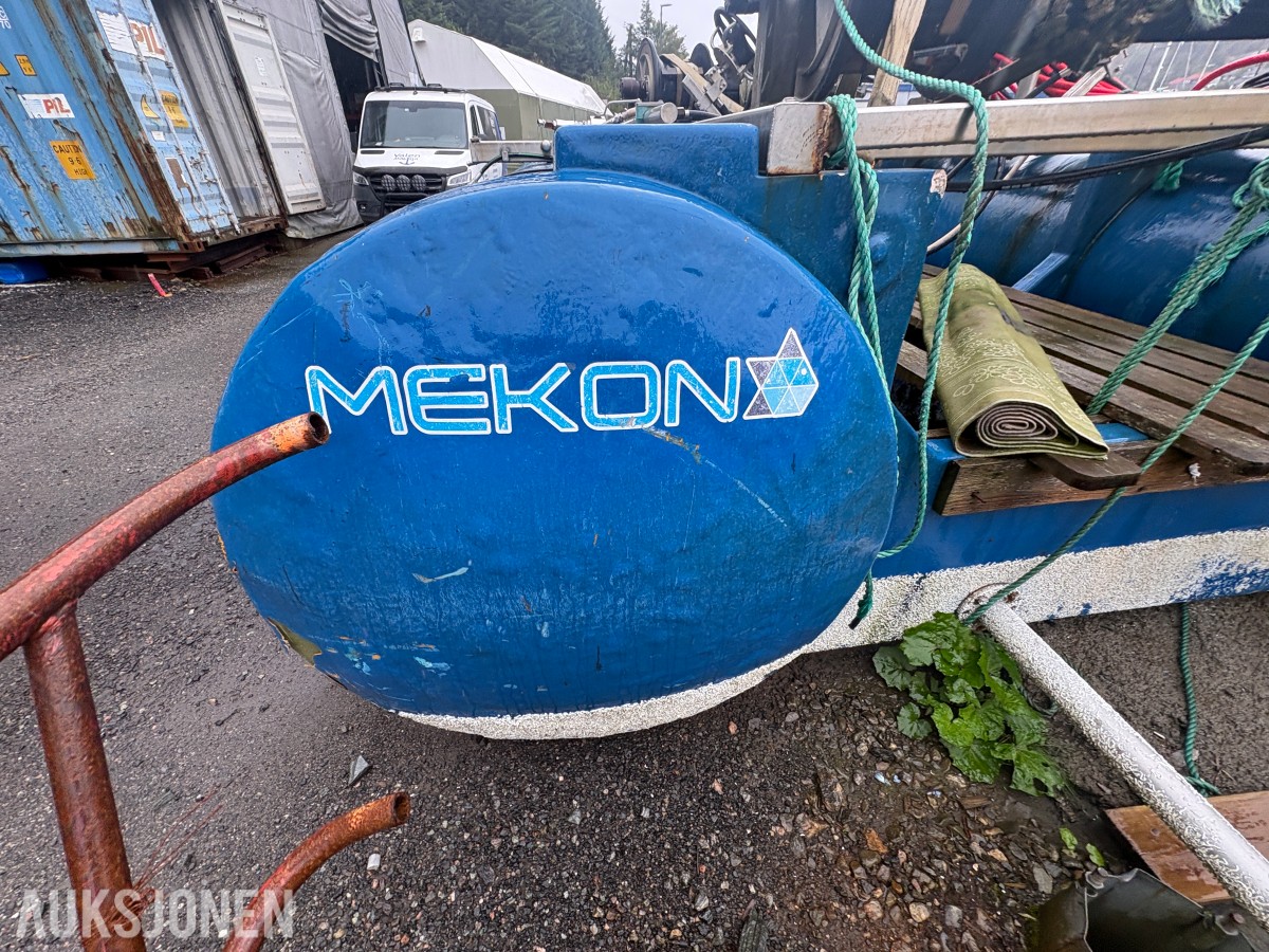 2017 Mekon RV-1 ringvasker med FNC8 Flying Net Cleaner