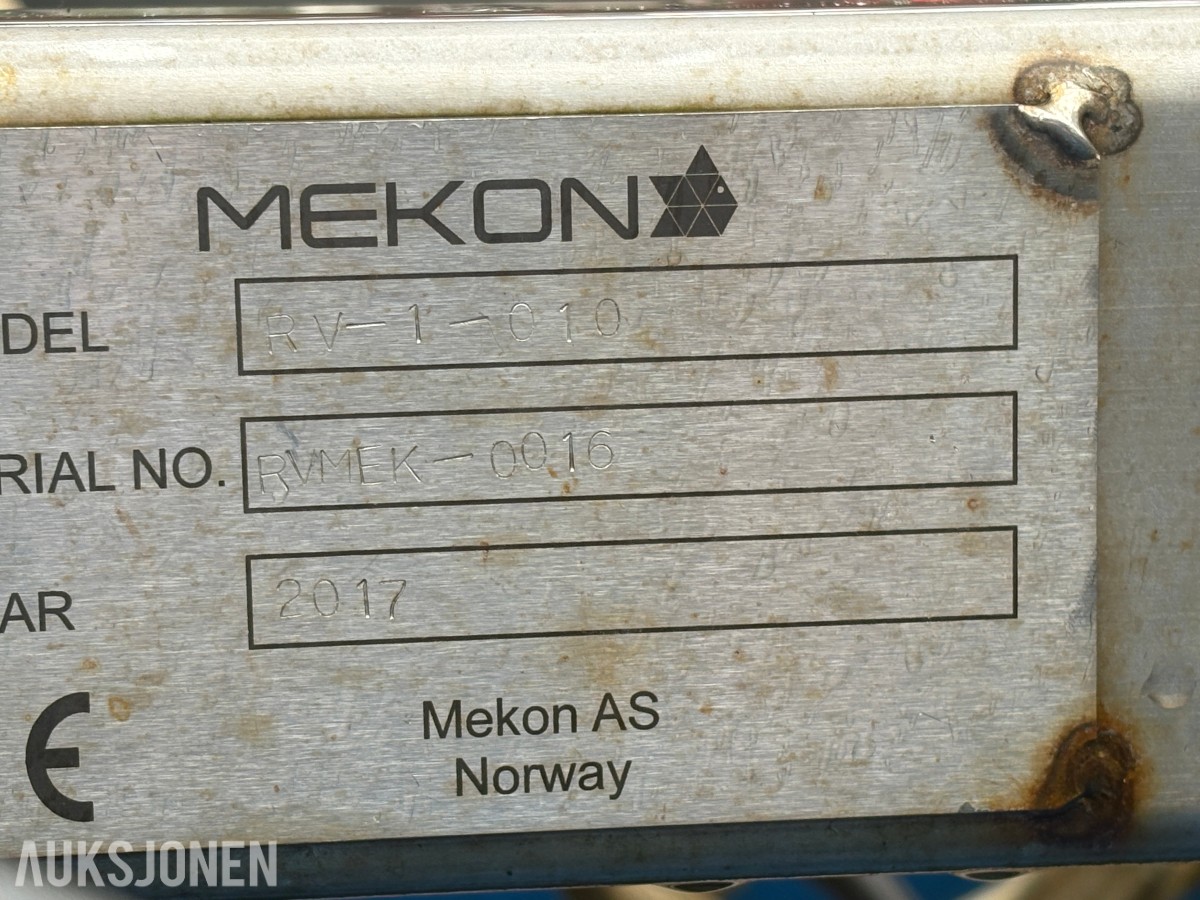2017 Mekon RV-1 ringvasker med FNC8 Flying Net Cleaner