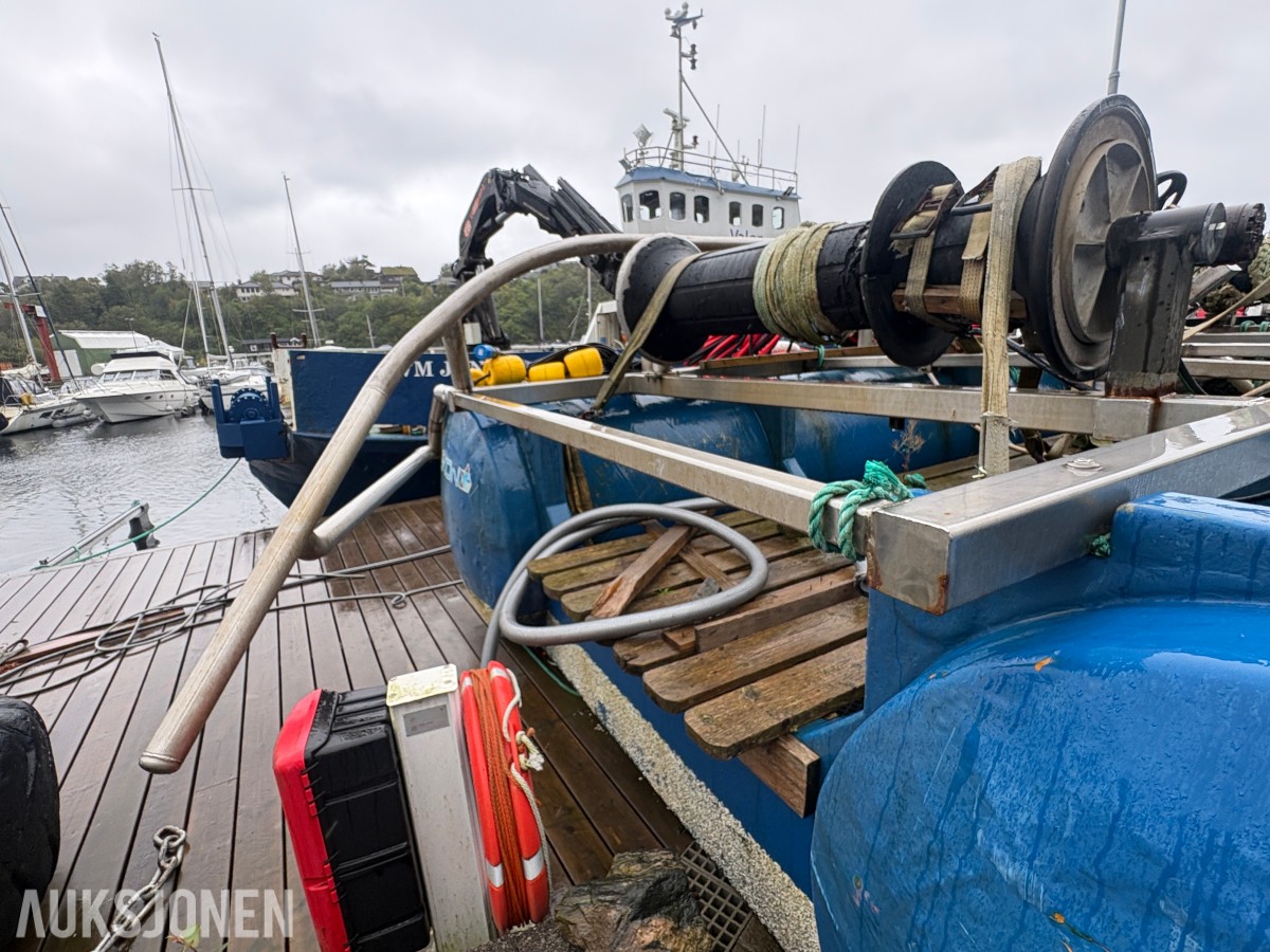 2017 Mekon RV-1 ringvasker med FNC8 Flying Net Cleaner